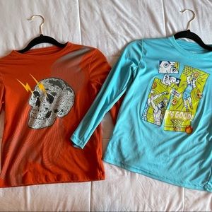 2 Boy Long Sleeved Shirts